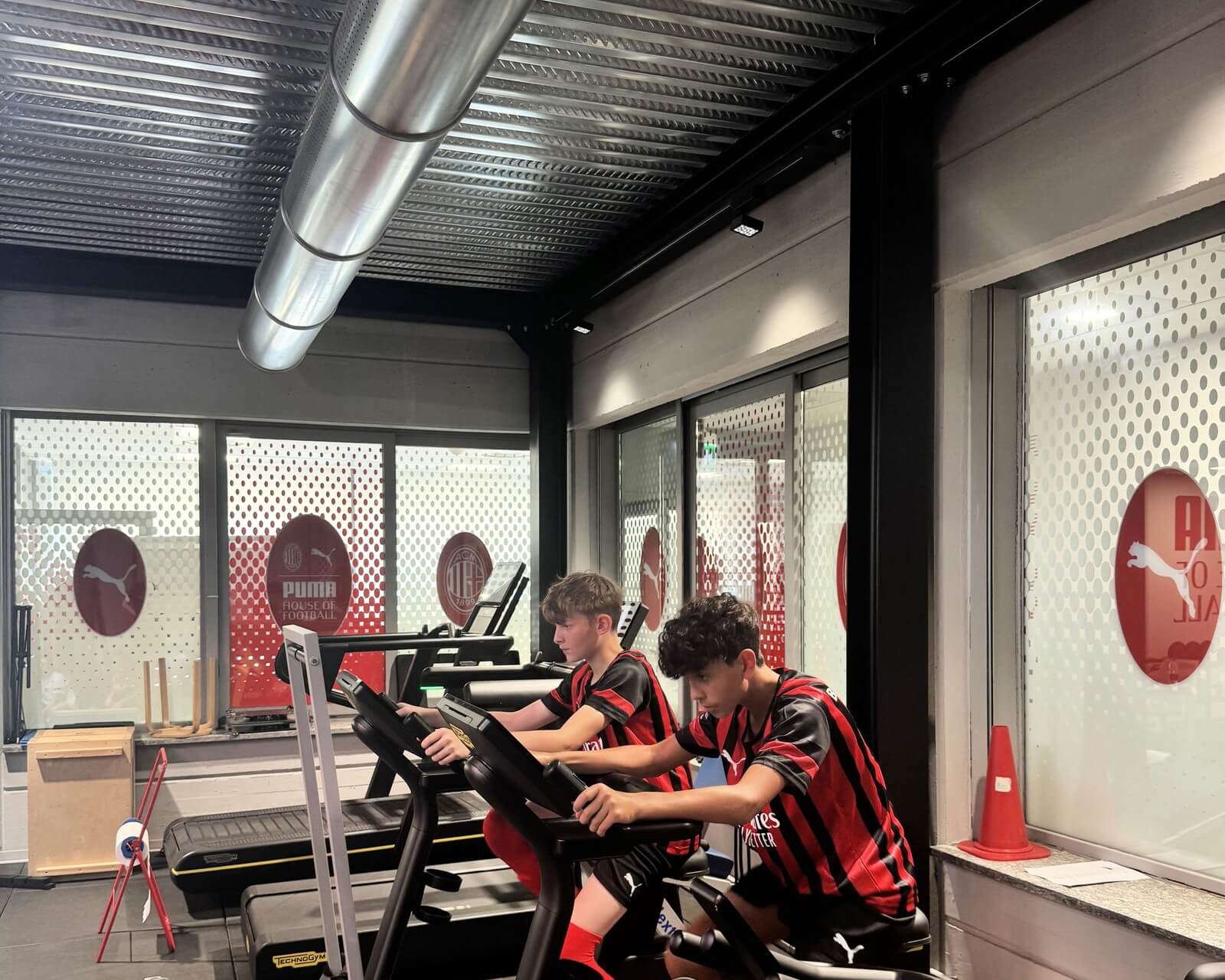 Highlight of the AC Milan Academy Experience Elite football program at Sportech Academy in Milan