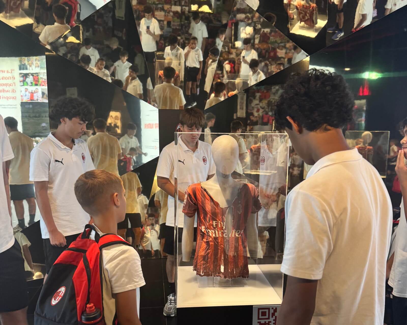 Highlight of the AC Milan Academy Experience Elite football program at Sportech Academy in Milan