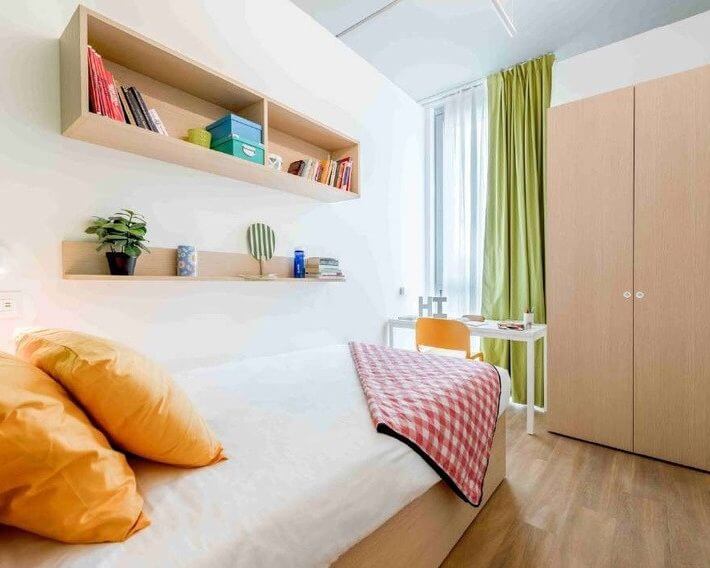 Student residence accommodation in Milan for Sportech Academy summer programs