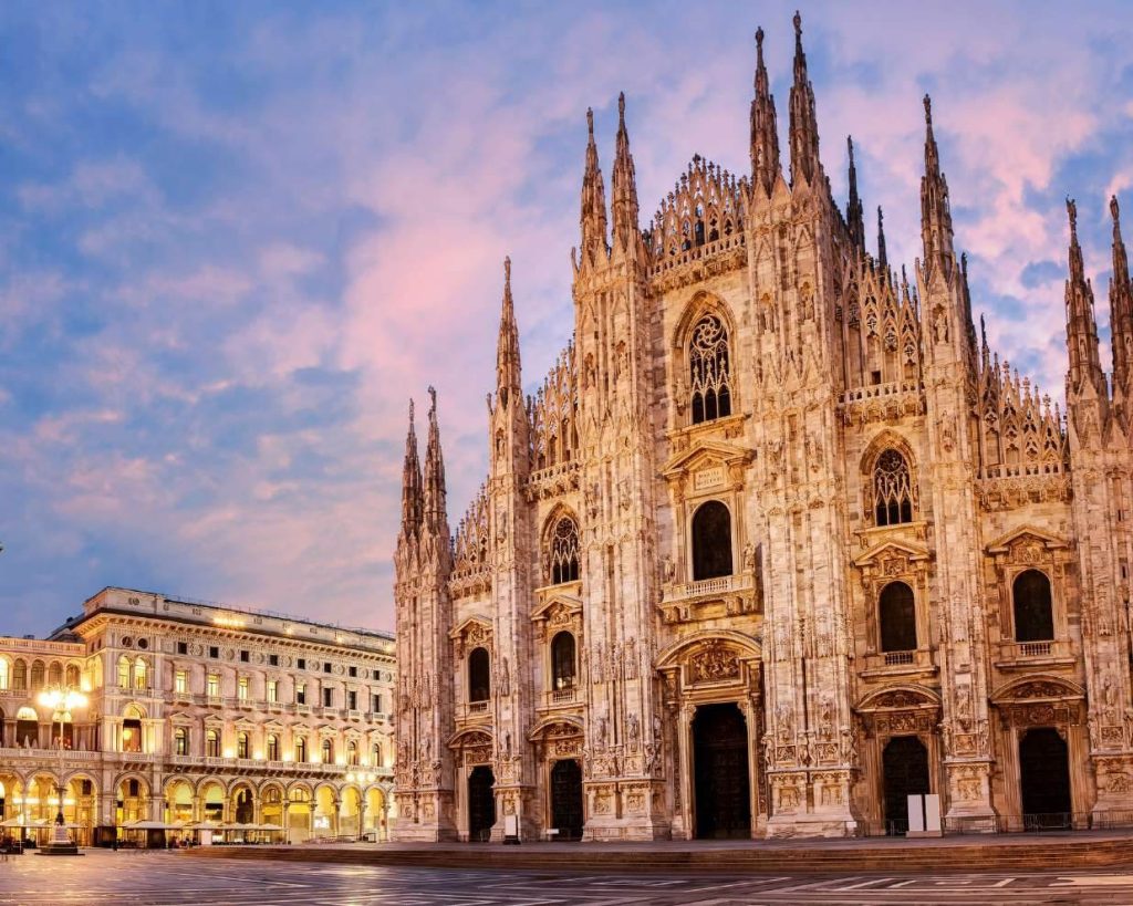 Milan, main campus city of Sportech Academy summer programs